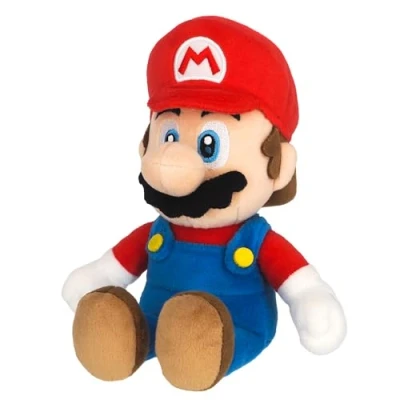 Imagen de Sanei Super Mario All Star Collection 9,5 &quot;Mario Felpa, pequeño