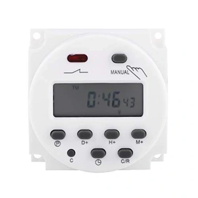 Imagen de Hilitand Temporizador LCD digital Programador semanal programable Interruptor horario 17on &amp; 17off de relé(220V)