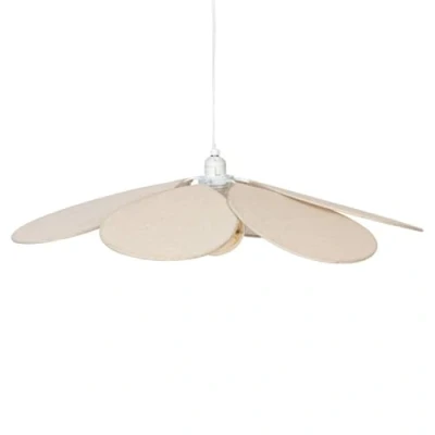 Imagen de Atmosphera Lámpara colgante naya beige pétalo d72cm