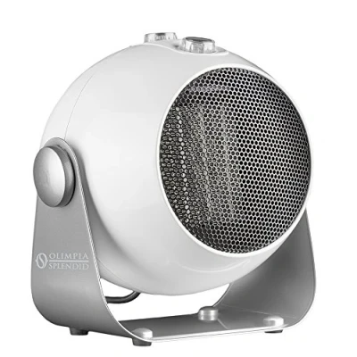 Imagen de Calefactor Olimpia Splendid 99447 Caldodesign, 1800 W, 50 m3, Termoventilador, Inclinación ajustable, Blanco