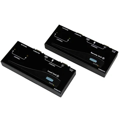Imagen de StarTech.com Extensor de Consola KVM por Cat 5 Ethernet (150m) con USB y Vídeo VGA