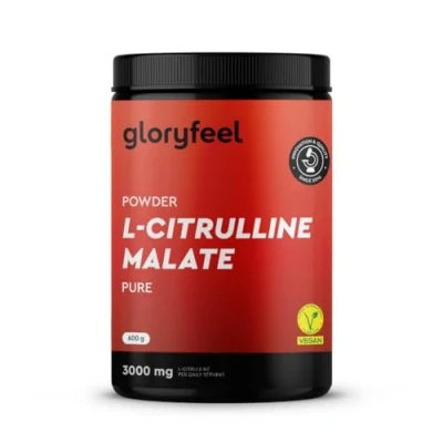 Imagen de L Citrulina Malato 2:1 en Polvo 600g Aminoácido Pre workout de alta dosis 4800mg Óptima solubilidad y máxima pureza Probado laboratorio, vegano sin aditivos
