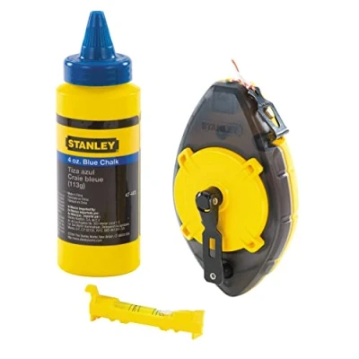 Imagen de Stanley 0 47 465 Kit trazado Powerwinder 30m, incluye nivel de cordel y polvo