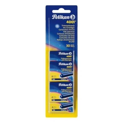 Imagen de Pelikan 330845 Cartuchos de tinta, 5 unidades, color azul