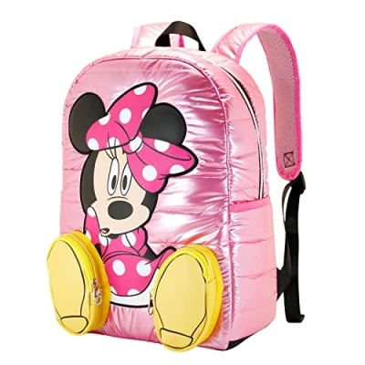 Imagen de Disney Minnie Mouse Shoes Mochila Padding db, Rosa, 30 x 41 cm, Capacidad 15.5 L