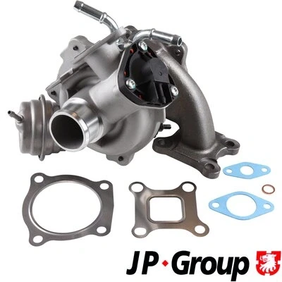 Imagen de JP GROUP 1517406400 Turbocompresor de gases escape con juntas FORD: FOCUS 3, B Max, Transit Courier Furgón