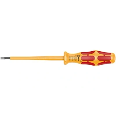 Imagen de Wera 1060 i Kraftform VDE Destornillador ranurado aislado, tamaño 0,6 x 3,5 100 mm