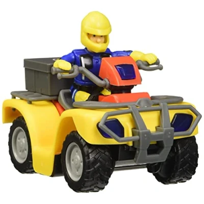Imagen de Simba Sam le Bomber Quad Mercure 8 Accesorios + 1 Figura incluida 109257657038, Color Amarillo