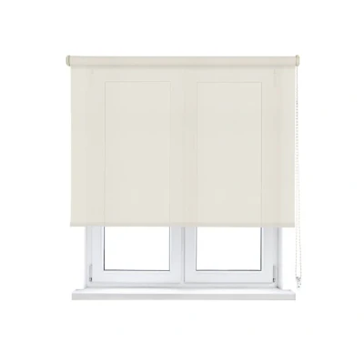 Imagen de VIEWTEX Estor Enrollable Screen Apertura 10% Blanco Lino 105 X 250cm Fabricado en España Garantia 5 años