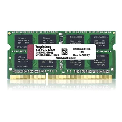 Imagen de DDR3L / DDR3 8GB 1600MHz Memoria Ram Portátil Sodimm PC3L 12800 PC3 Sin ECC Búfer 1.35V 1.5V CL11 2Rx8 Dual Rank 204 Pin Módulo de Actualización Memory para Laptop