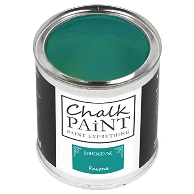 Imagen de Chalk Paint Everything® Pintura tiza Pavone vuelva a dar color fácilmente todo tipo de material sin lijar (750 ml)