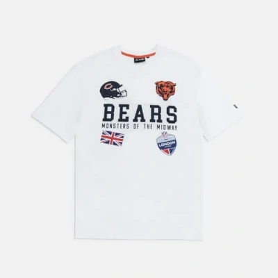 Imagen de New Era NFL Games Camiseta universitaria de Gran tamaño, diseño Chicago Bears, Color Blanco