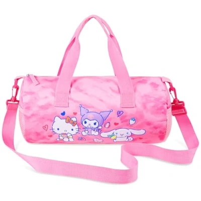 Imagen de Hello Kitty Bolsa de Deporte Niña y Adolescente Gimnasio Fin Semana Mujer Vacaciones Cinnamoroll Kuromi Ideas Regalo