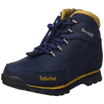Imagen de Timberland Euro Rock (Toddler), Chukka/Mid Unisex niños, Azul (Navy Nubuck), 28 EU