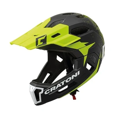 Imagen de Cratoni Casco C Maniac 2.0MX MTB NE/Lima Mat.54 58, Adultos Unisex, Multicolor (Multicolor), 54 58