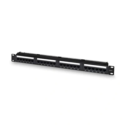 Imagen de Aisens Panel De Parcheo 24 Puertos Rj45 Cat.6 Utp, 19 1U Dual Id