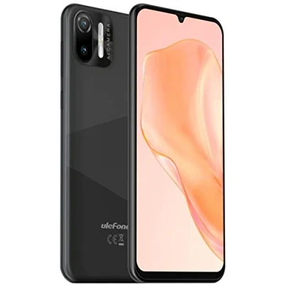Imagen de Ulefone 4G Teléfono Móvil Libres, Note 6(P), 8.5mm Ultradelgado Dual SIM Smartphone, Pantalla HD+ 6.1&#039;&#039;, Ranura para 3 Tarjetas, Android 11 Go,2GB+32GB,Cámara 8MP + 5MP, Desbloqueo Facial GPS Negro