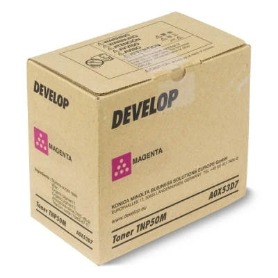 Imagen de ineo+ 3100P Develop TNP 50M (A0X53D7) toner magenta (original)