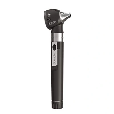 Imagen de SPENGLER Smartled 5500, Otoscopio de Diagnostico Medico, Tecnología LED y Fibra Optica, Ultra Brillante, Reproducción Perfecta del Color (Carbón)