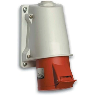 Imagen de Schneider Electric PKY32W435 Toma de pared PK Patrika FAST 32 A IP44 380 V 3P+N+T 50 60 Hz