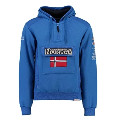 Imagen de Geographical Norway Sudadera DE NIÑOS GYMCLASS Azul ELÉCTRICO 8