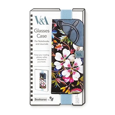 Imagen de IF V &amp; A Bookaroo Funda para gafas Kilburn Black Floral, talla única