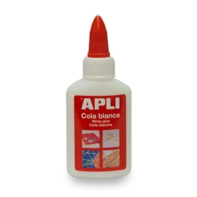 Imagen de APLI 12848 Cola, 40 g, color blanco