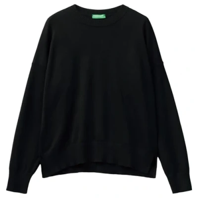 Imagen de United Colors of Benetton Camiseta G/C M/L 1294d108t Suéter, Negro 100, Mujer