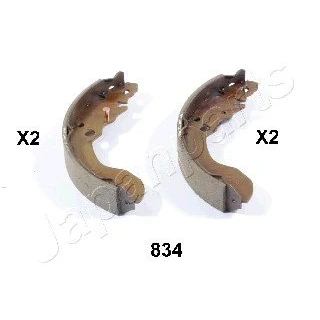 Imagen de JAPANPARTS GF 834AF Zapatas de Freno 220mm 36mm SUZUKI: Vitara I SUV, SUV Cabrio
