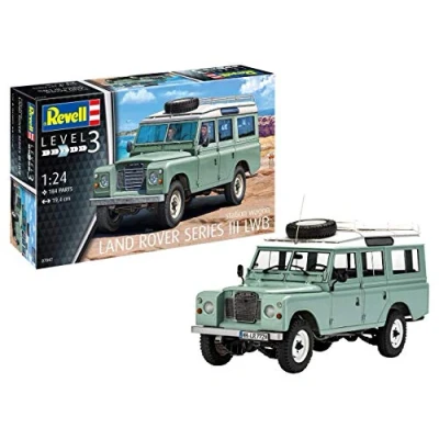 Imagen de Revell Land Rover Series III, Escala 1:24 Kit de Modelos plástico, Multicolor, 1/24 07047 7047