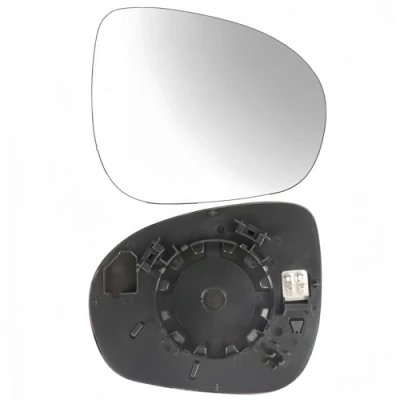 Imagen de MengZJ Cristal de Espejo para Fiat 500X Retrovisor Lateral Puerta Izquierdo Derecho TéRmico con Placa Trasera 2014 2015 2023,left 2023