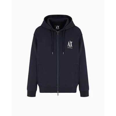 Imagen de Armani Exchange Sudadera con cremallera, Hombre, Talla: XS, Deep navy