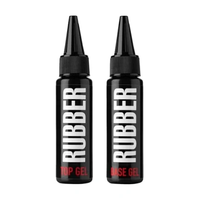 Imagen de Kodi Professional Capa Base y Top Coat Semipermanente para Uñas 2 * 30ml Esmaltes Semipermanentes UV LED Manicura Pedicura Kit