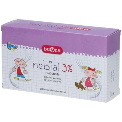 Imagen de Buona Nebial Soluzione Salina Ipertonica 3% 20 Flaconcini Da 5 ml