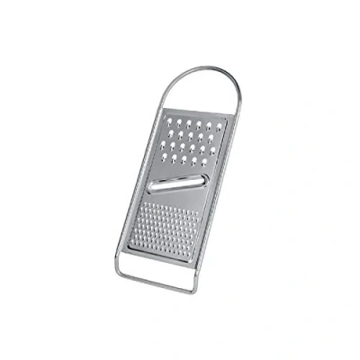 Imagen de Metaltex RALLADOR Universal EXTRAFUERTE INOX &#039;Profi&#039;, acero Inoxidable, Plata, 28 x 18 cm