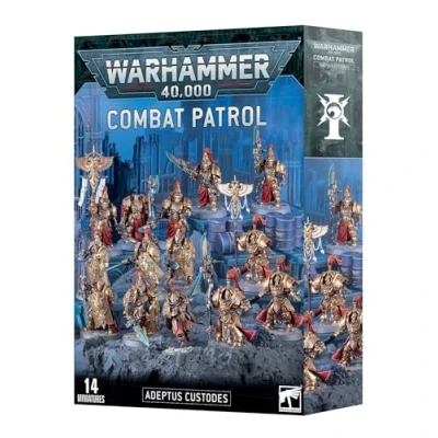 Imagen de Warhammer Games Workshop 40,000 Patrulla de Combate: custodios Adeptus (edición 2024)