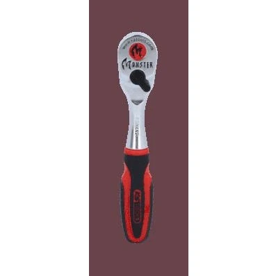 Imagen de KS TOOLS 935.1490 Chicharra reversible 80 6,3 (1/4&quot;) 125 Acero cromo vanadio