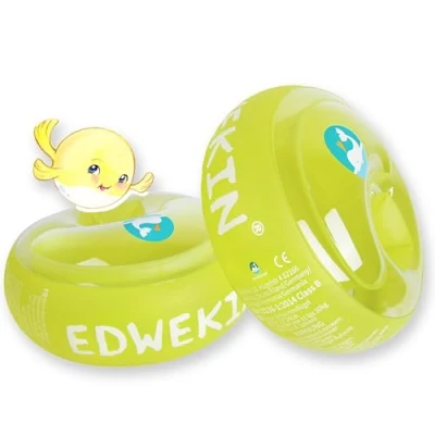 Imagen de EDWEKIN® Alas de natación para niños con cámaras Aire Extra Grandes, Ayuda la bebés/niños pequeños 1 a 6 años, Nadar niñas y
