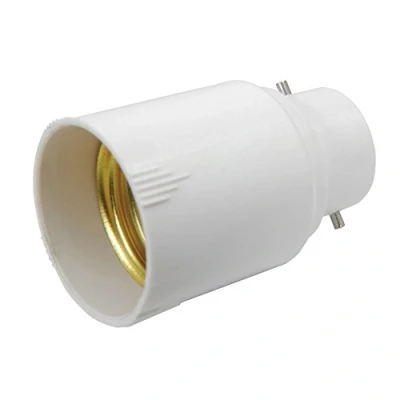 Imagen de B22 to E27 Light Bulb Base Adapter LED Socket Adaptor Converter Screw Accessories 220 240V