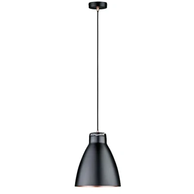 Imagen de Paulmann Negro Cobre Mate 79609 Neordic Roald máx. 1x20 W, Colgante para lámparas E27, luminaria de Techo 230 V Metal/mármol, sin Fuente luz