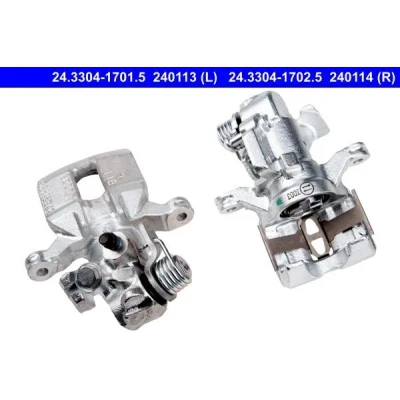 Imagen de ATE 24.3304 1701.5 Pinza de freno sin soporte HONDA: CIVIC 6 Hatchback, Fastback, Aerodeck, ROVER: 200 Hatchback