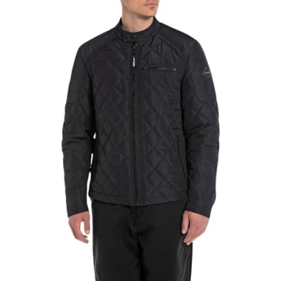 Imagen de Replay Jacket Chaqueta de entretiempo, Hombre, Talla: XXL, Deep blue