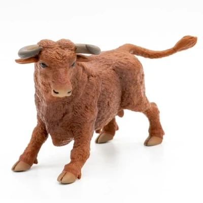 Imagen de MARUKATSU Figuras PVC Animales Toro Bravo Espana REF80100 Aparato de Decorativo para la Decoración del Hogar (Toro marrón y Negro) (Marrón)