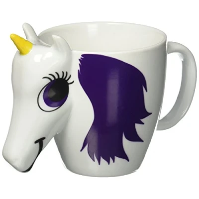 Imagen de Thumbs Up! Taza Unicornio Cambiante, Cerámica, Multicolor, 15x10.5x9 cm