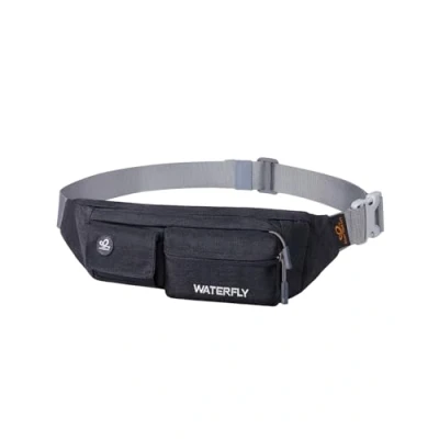 Imagen de Waterfly Riñonera Running Impermeable Hombre y Mujer para Deportiva Ciclismo Senderismo Negro