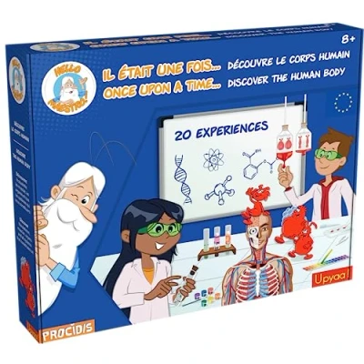 Imagen de Upyaa Silverlit Hello Maestro Érase una Vez. A la Descubierta del Cuerpo Humano Juego Educativo Partir de 8 años, Color Discover The Body 430580
