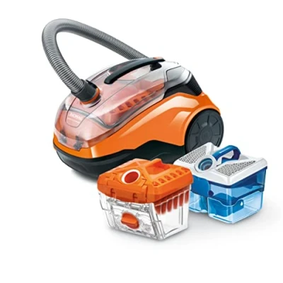 Imagen de Thomas 786552 cycloon Hybrid Family &amp; Pet aspirador, Orange, 1400 W