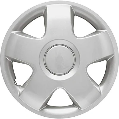 Imagen de AUTO STYLE Juego de 4 Tapacubos Iowa 12 Pulgadas Plateado