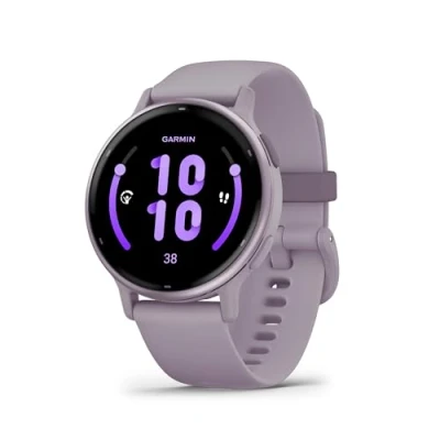 Imagen de Reloj deportivo Garmin Vívoactive® 5, Lila, 20 mm, 4GB, 1.2&quot; AMOLED, Autonomía hasta 11 días