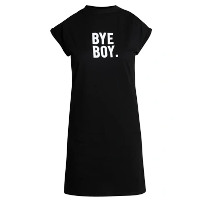 Imagen de Mister Tee Ladies BYE BOY Extended Shoulder Dress Vestido ligero, Mujer, Talla: XS, Black